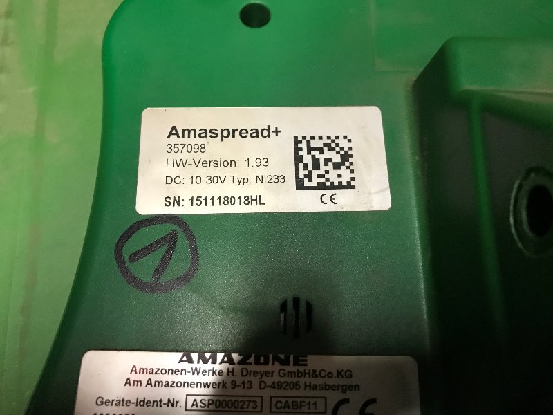 Amazone Amaspread + Typ NI233 - Düngung/Pflanzenschutztechnik/Pflege - Zubehör