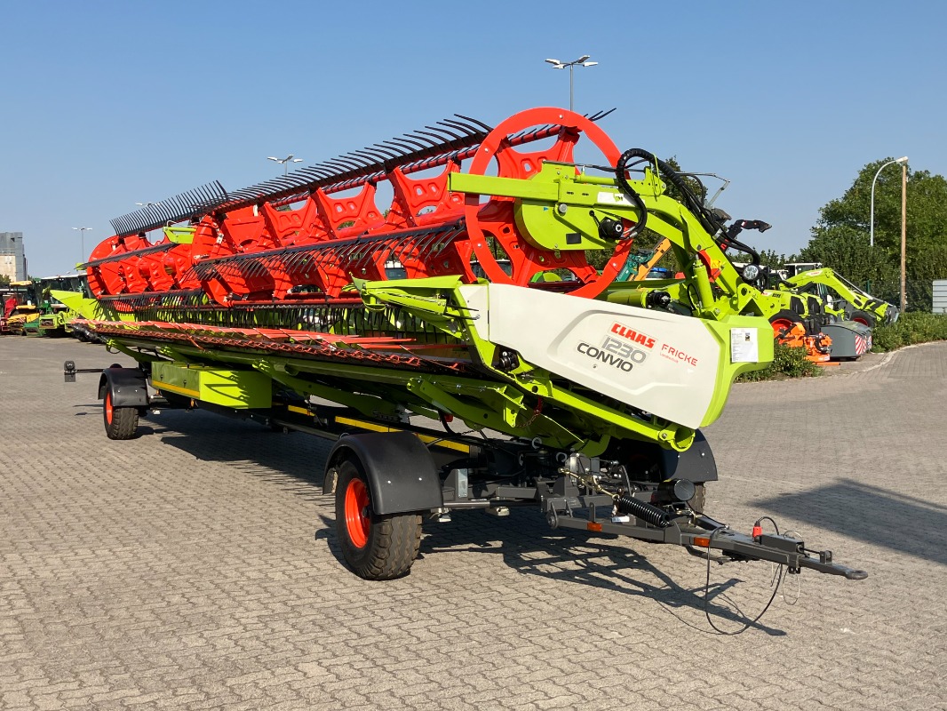 CLAAS Convio 1230 *mit Transportwagen* - Mähdrescherzubehör - Schneidwerk