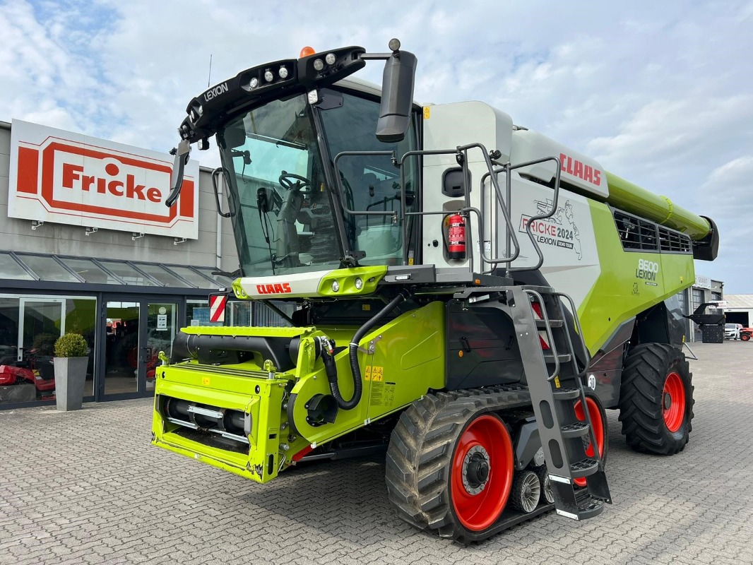 CLAAS LEXION 8600 Terra Trac + VARIO 1080 - Combinez