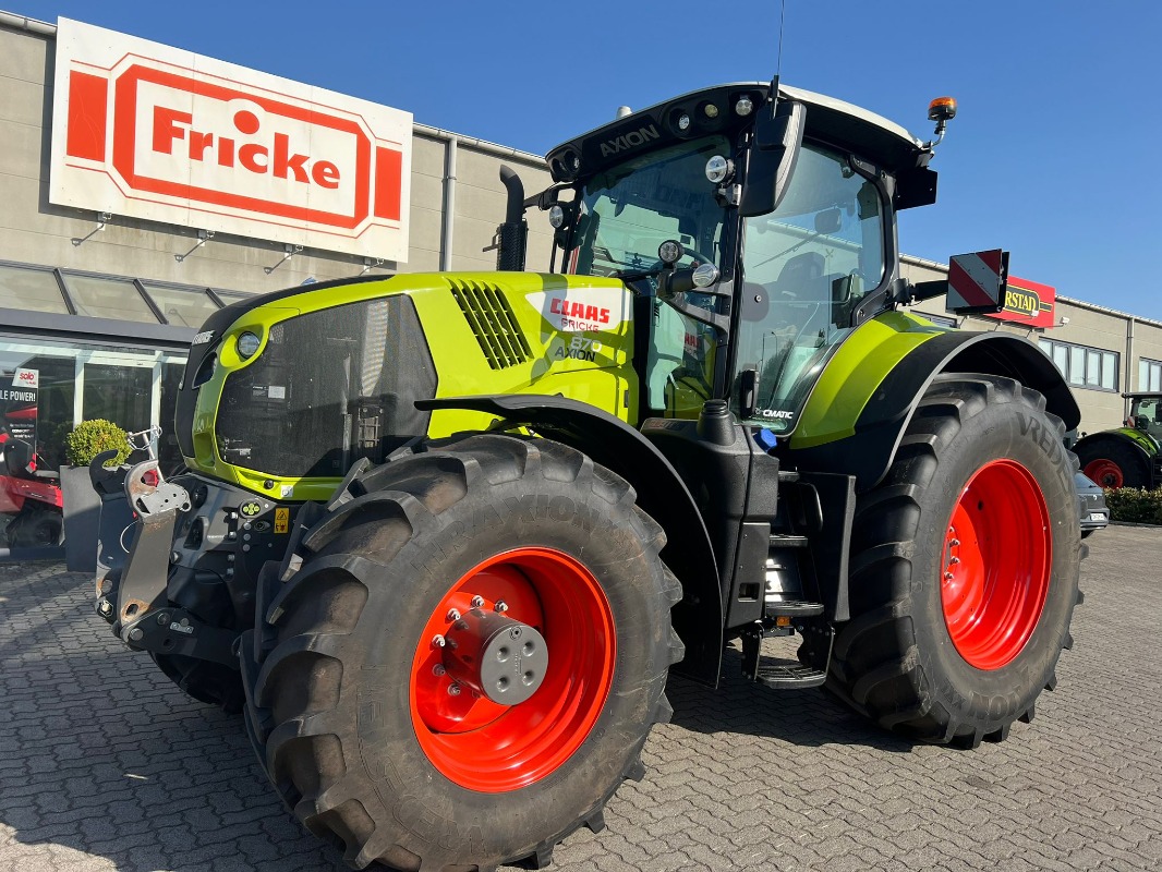 CLAAS Axion 870 Cmatic Cebis - Traktor