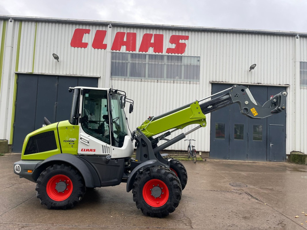 CLAAS TORION 738 T SINUS **NEU** - Excavateur + Chargeur - Chargeuse sur pneus