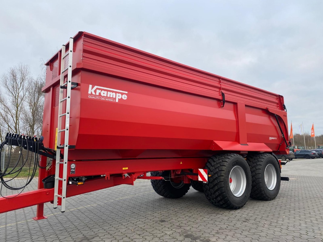 Krampe Big Body 790 Carrier - Technika transportowa - Koryto wywrotki