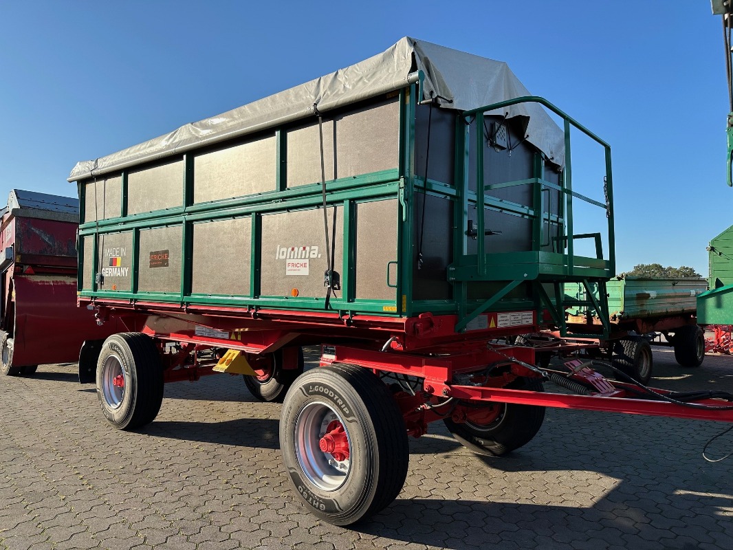 Lomma Sachsen ZDK 1802   Holzbordwände - Technologie des transports - Benne à deux essieux