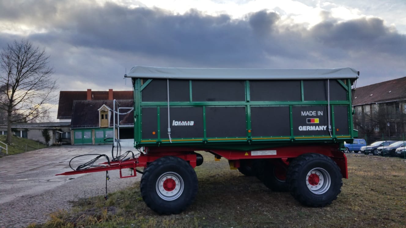 Lomma Sachsen ZDK 1802 - Transporttechnik - Zweiachskipper