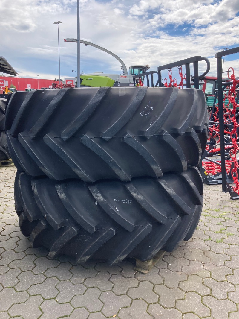 Mitas 2x 710/70 R42 Mitas Festfelge - Räder + Reifen + Felgen - Komplettradsatz