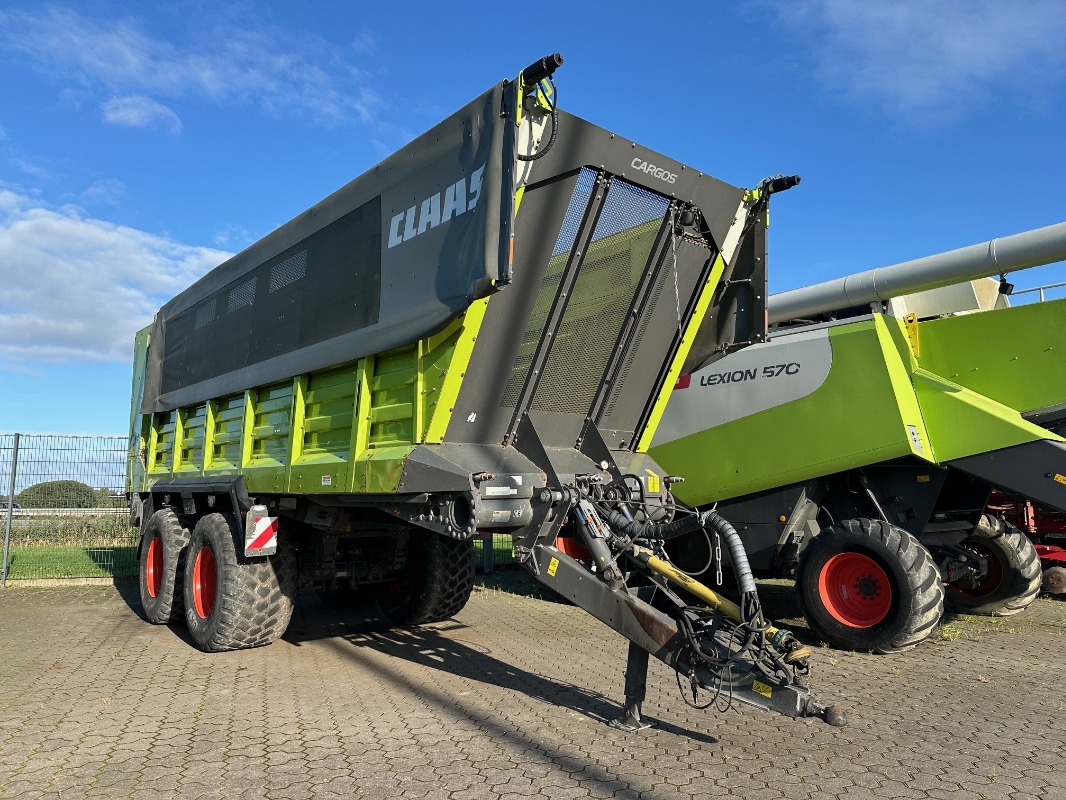 CLAAS Cargos 750 Laderaumabdeckung - Transporttechnik - Häcksel Transportwagen